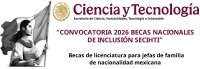 Convocatoria 2026 "Becas Nacionales de Inclusi&oacute;n SECIHTI&rdquo;