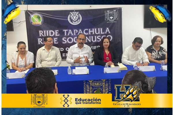 Escuela de Humanidades present&oacute; el programa "RIIDE 2026" al Comit&eacute;s Delegaci&oacute;n Soconusco y Tapachula