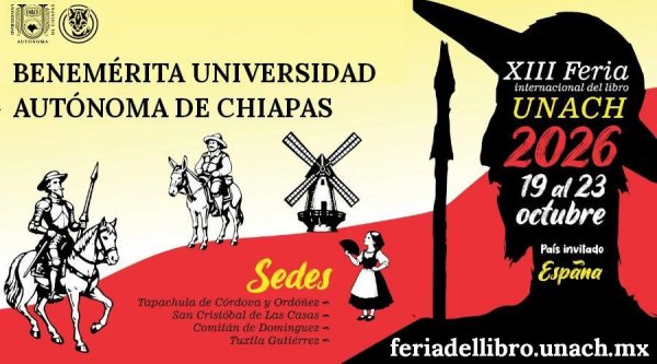 13a. Feria Internacional del Libro UNACH 2026