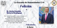 EHT Felicita, al Rector por su Nombramiento