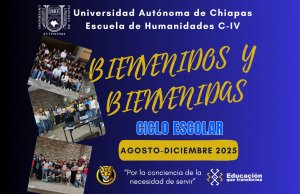 Bienvenidas y bienvenidos al ciclo escolar agosto-diciembre 2025