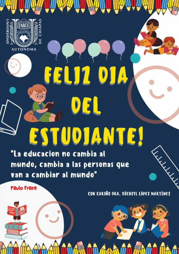 Feliz D&iacute;a del Estudiante